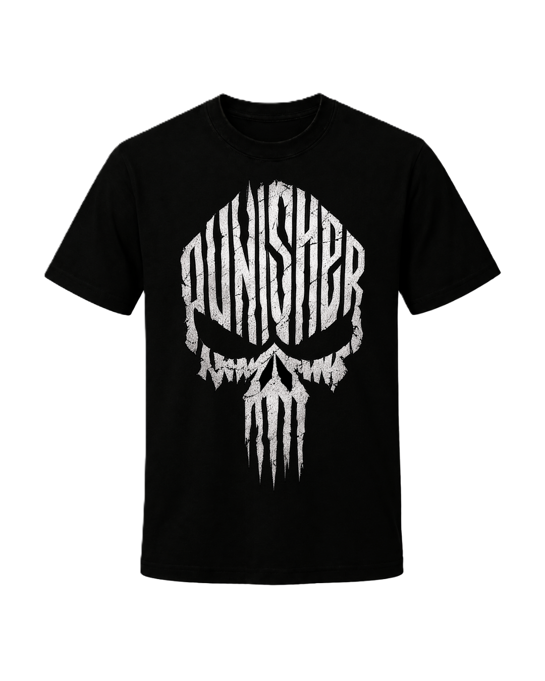The Punisher "Distressed Skull" Tee image